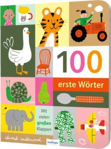 Thumbnail - 100 Erste Wörter Bildwörterbuch Ab 1 Jahr Mit Stabilen Seiten &