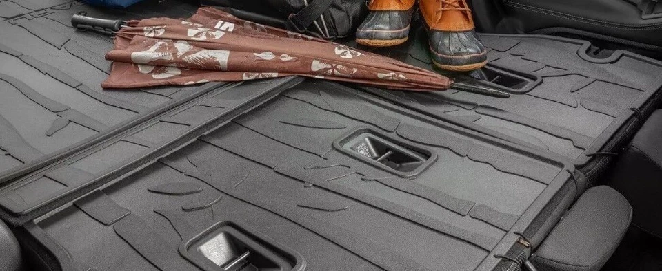 Cubierta protectora de respaldo trasero Subaru NUEVA 2025 Forester J501SSL260 alfombrilla de asiento OEM Foto 2 de 2