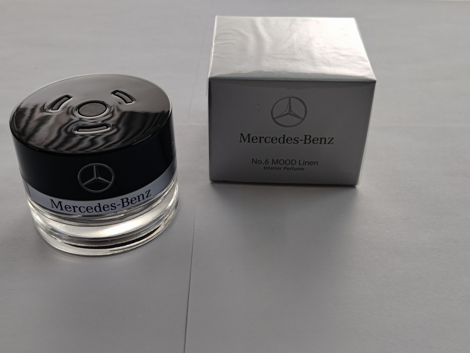 Genuine Mercedes-Benz Interior Fragrance Bottle No. 6 MOOD Linen 