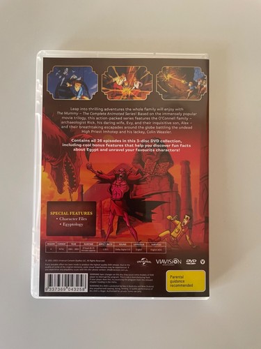The Mummy - (2001-2003) - Complete Series - 3 Disc - R4 - Like New - Free Post - Picture 2 of 2
