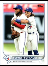 2022 Topps #381 Toronto Talent CC, CL Near mint or better