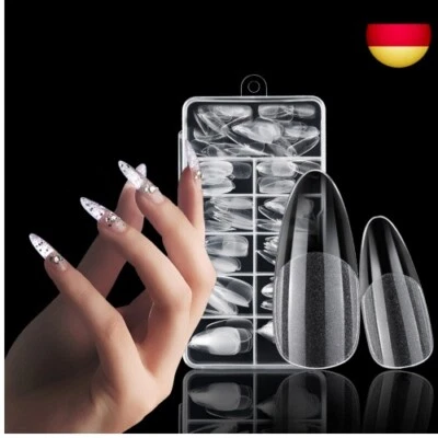 Jaimela 240 Stück Acryl Tips für Gelnägel Künstlich Nagelspitzen Falsche Nagel N