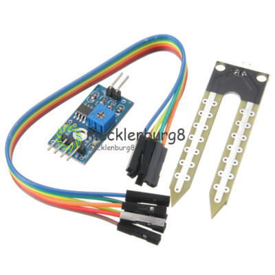 NEW Soil Hygrometer Humidity Detection Module Soil Moisture Water Detect Sensor