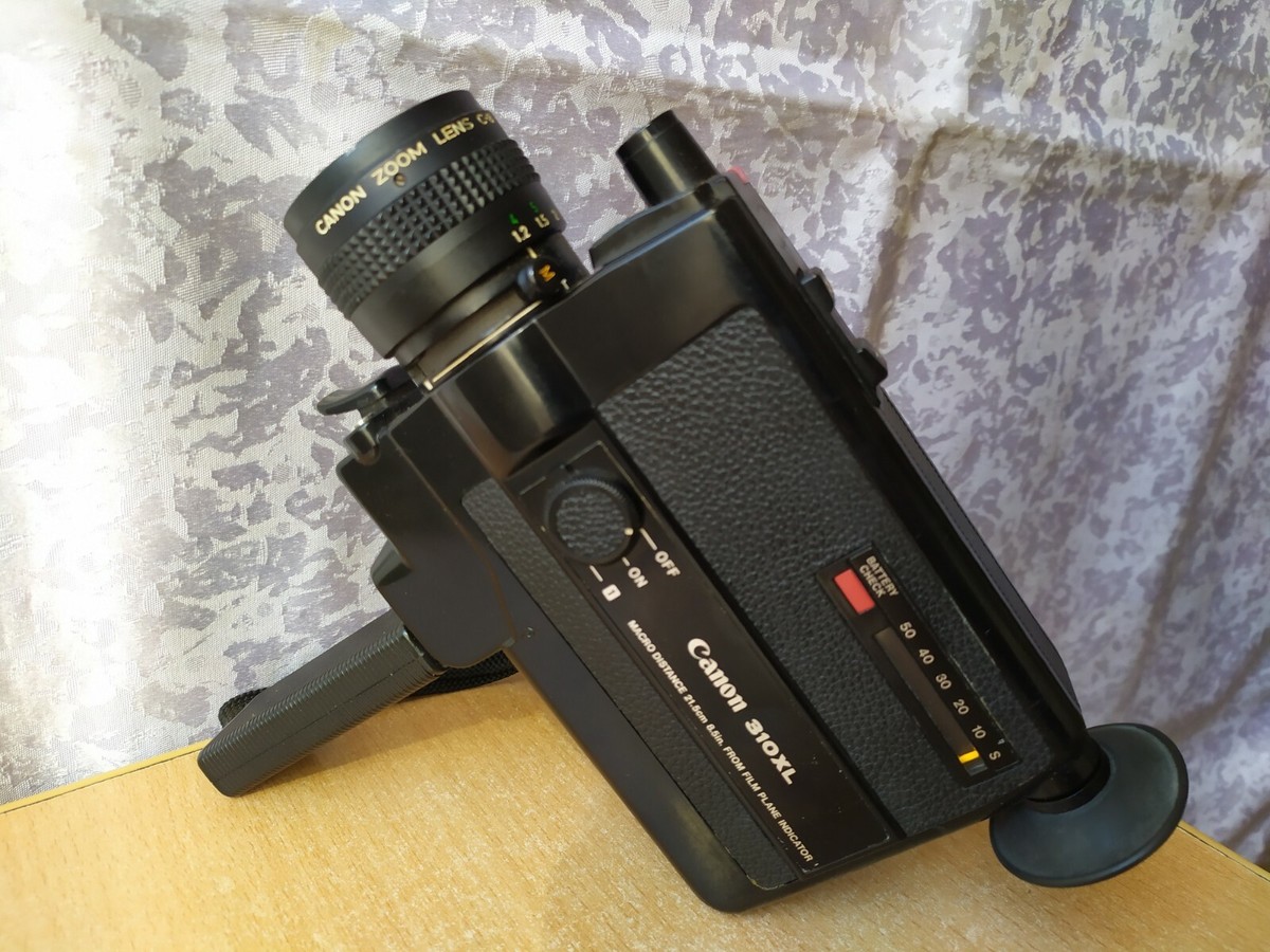 RARE antique vintage Canon 310 xl Lens case Movie Camera Japan | eBay