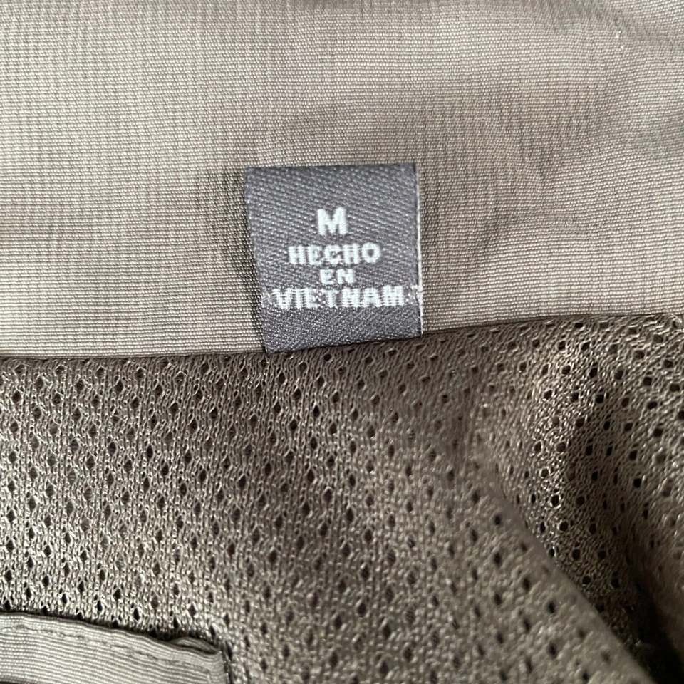 Weatherproof Mens Jacket Medium Gray Windbreaker Lightweight Zip Up Outdoor - Image 4 of 4