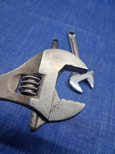 Lot Of 3 Vintage Adjustable Wrenches Craftsman 9_44603 PROTO 704 + NOVELTY Tool - Picture 10 of 10