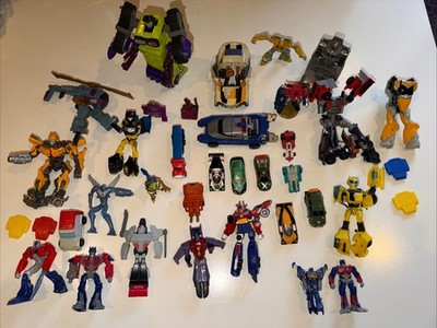 Hasbro Transformers 30+Figure Lot Vintage + Other Gen Mixed Lot Rare Pieces