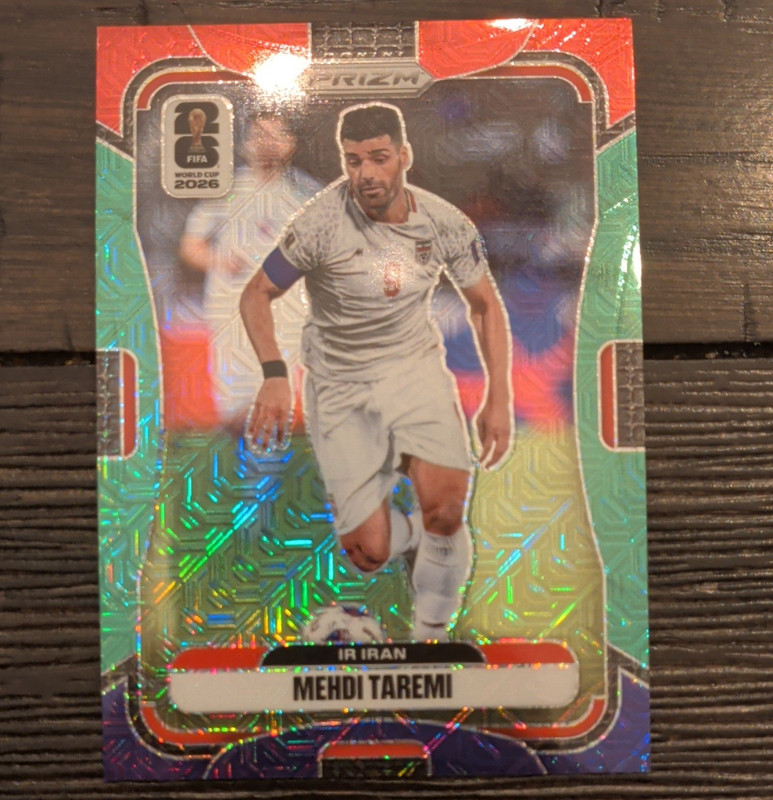 Panini 2026 Prizm FIFA World Cup Mehdi Taremi Prizm #242 Iran