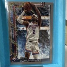 Topps 2025-26 Holiday Shai Gilgeous-Alexander #H90 Oklahoma City Thunder NBA