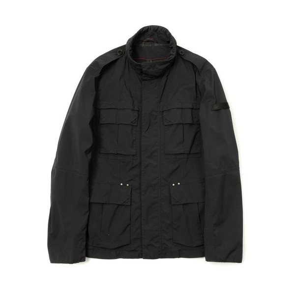 Men Peuterey Jacket Black Elastane 38 / M / 46