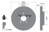 2X Bremsscheibe Vorderachse FüR Opel Suzuki Chevrolet Antara A XL7 Captiva