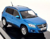 Ixo 1/43 Volkswagen Tiguan 2007 Metallic Blue Diecast Scale Model Car