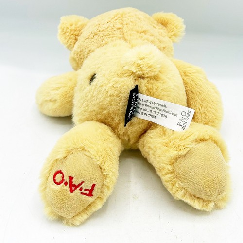 FAO Schwarz Beige Bear 10" Stuffed Animal Plush 2020 - Picture 7 of 8