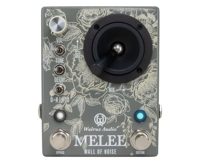 Walrus Audio Melee: Wall of Noise Reverb/Distortion Pedal - Floral Series 2024