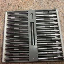 Deltronic 7mm 25 Piece Gage Pin Set  0.0025mm increments (0.0001")