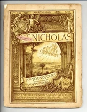St. Nicholas Magazine Vol. 16 #5 FR 1889 Low Grade