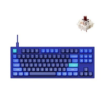 KEYCHRON Q3 QMK/VIA TENKEYLESS HOT-SWAPPABLE GATERON G PRO BROWN SWITCH - BLUE
