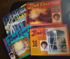 Lot of 4 Bob Ross Joy of Painting Volumes 26, 27, 28, 30 Instruction Books