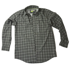 Magellan Outdoors Men's Plaid Shirt Button Down Small Loose Fit Fishing Gear