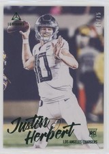 2020 Panini Luminance Rookies Green 60/75 Justin Herbert #103 1m1a
