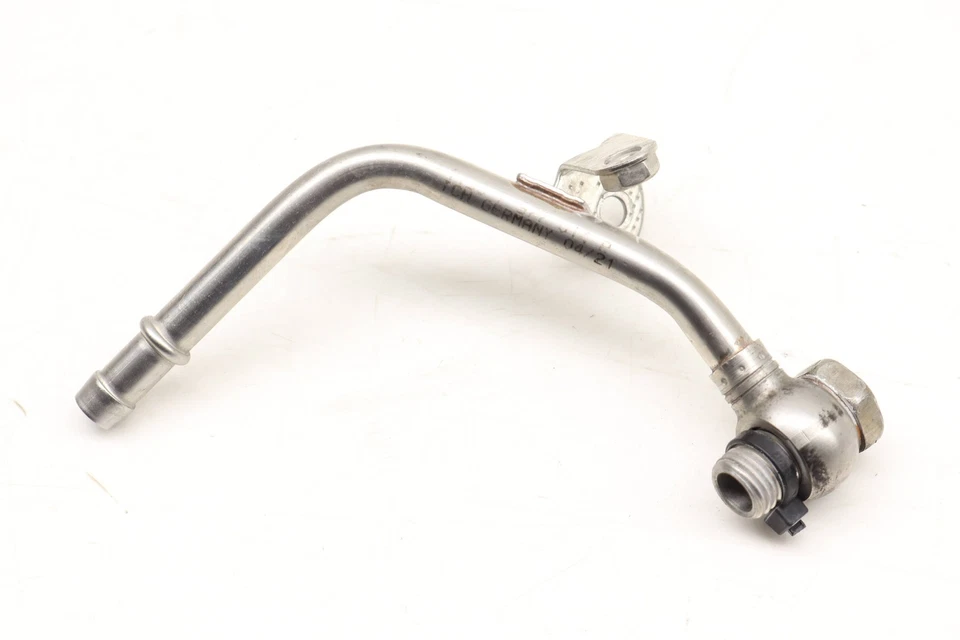 2012-2018 BMW 650I - Linha de retorno do líquido de arrefecimento turbo direita/tubulação 7577014 - Imagem 2 de 4