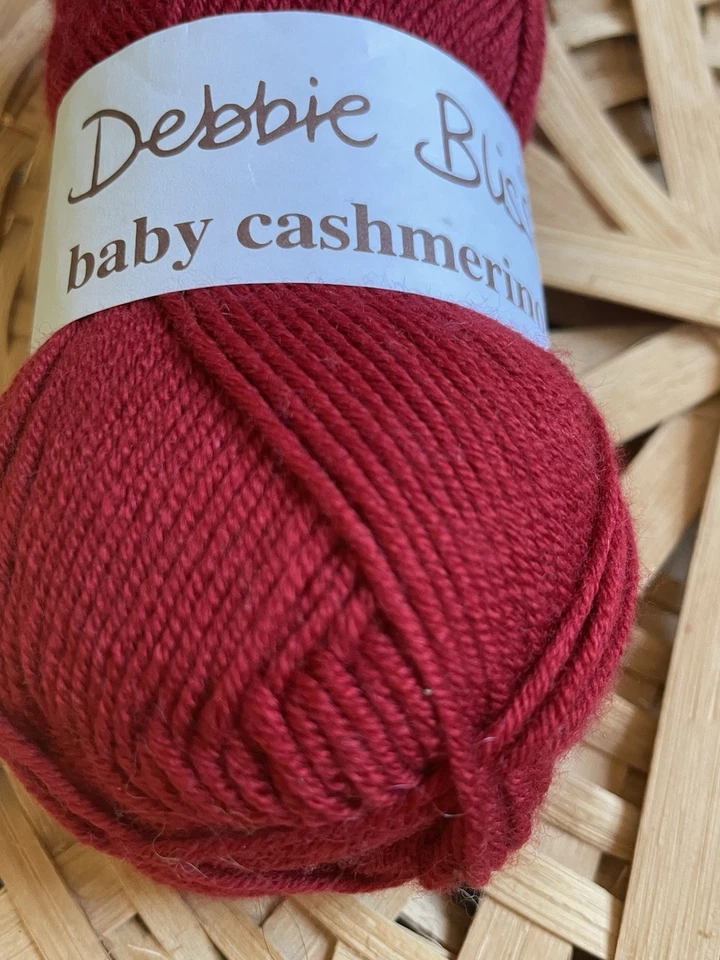 Debbie Bliss Baby Cashmerino Yarn- Color 700/Ruby- 1 Skein - Image 2 of 4