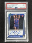 2021-22 Panini Donruss Optic Cade Cunningham #161 Rated RC Auto PSA 9 Mint
