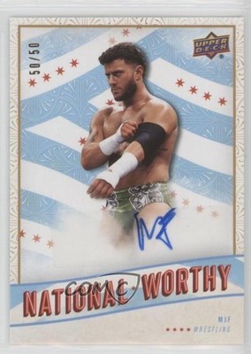 2025 Upper Deck National Convention National Worthy 50/50 MJF #NWA-MF Auto 1e7g