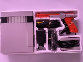 1989 oval seal Action Set complete in box original Nintendo NES Near Mint