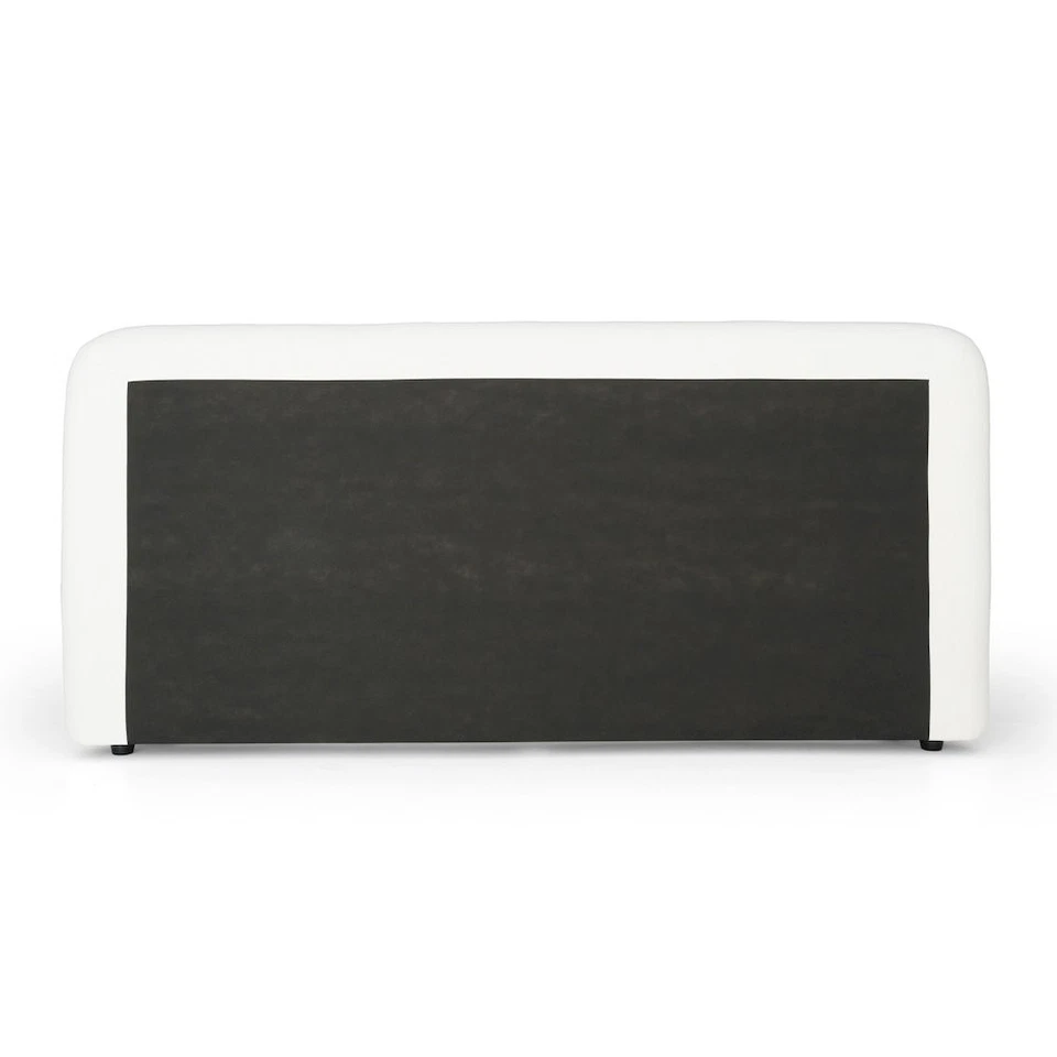 Modrest Liam - Cama tapizada moderna marfil Queen Foto 4 de 4