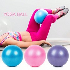 Mini Pilates Yoga Ball 9.8"   Stability Balance Ball for Home Workout  Fitness