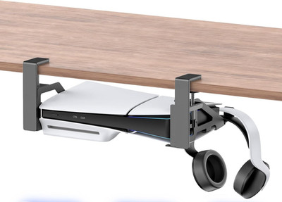 Unter Schreibtisch Halterung für PS5 / PS5 Slim / Pro Schutzhülle Design Platzsparend