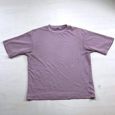 Uniqlo U AIRism Cotton Oversized T-Shirt Mauve Purple Small 425974 Lemaire