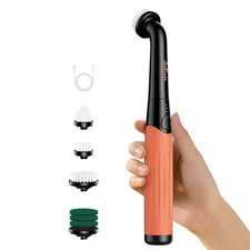 Electric Grout Brush, Upgraded Cordless Power Scrubber Kit, Waterproof Cleaning 