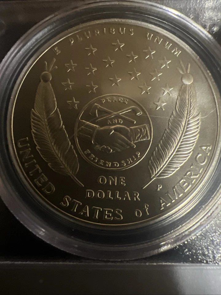 2004-P LEWIS & CLARK COMMEMORATIVE DOLLAR COIN GRADED BY PCGS MS 69 - Image 4 of 4