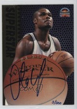 1997 Score Board Auto Basketball Signatures Gold 3/300 Antoine Walker Auto 0nr3