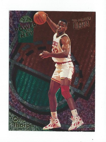 Otis Thorpe #8 1993 Ultra Power in the Key card