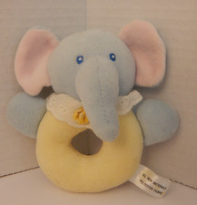 Unbranded Elephant Plush Rattle
