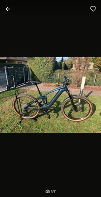 Cube Stereo Hybrid 120 Pro 750 E-Bike, Fully, Petrolblue, Gr. L