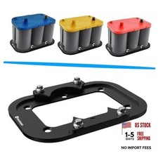 Battery Tray Hold Down Mount Aluminum Compatible with Optima