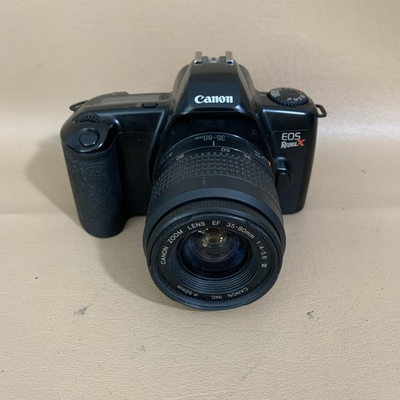 #ad #ad Canon EOS Rebel X 35mm Camera with Canon 35 80mm EF Zoom lens Film Camera $49.99