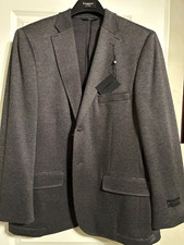 Haggar Men  s Gray Blazer 44 Short