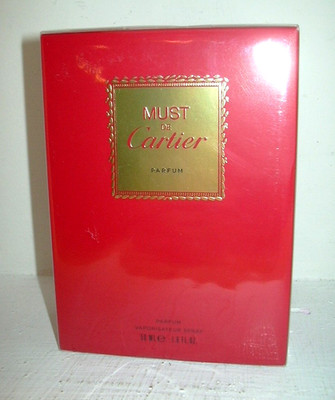 Cartier MUST de CARTIER  - Parfum Spray - CARTIER mit BOX - 50 ml - Vintage