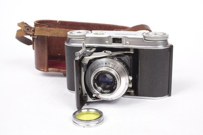 VC2 Voigtlander Vito II 35mm Film Camera w/ Color-Skopar 50mm f/3.5 Lens [WORKS]