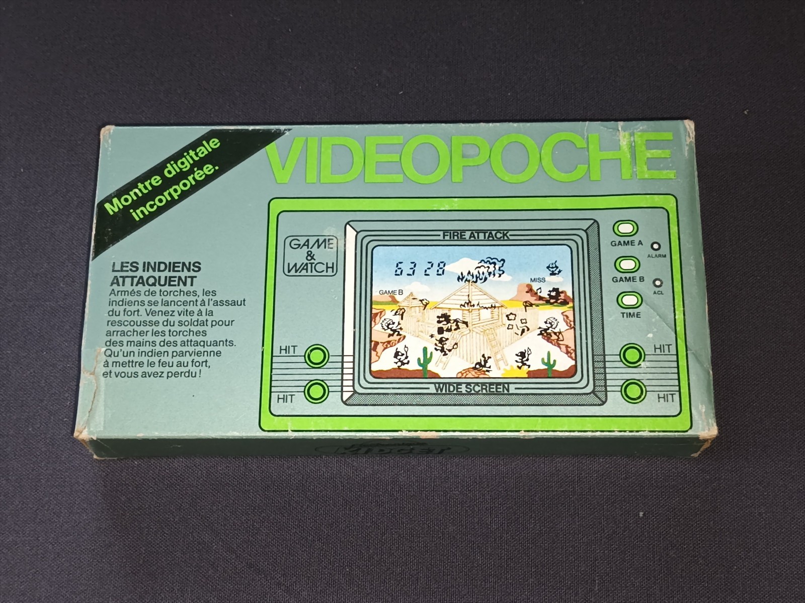 Nintendo Game & Watch Videopoche Fire Attack
