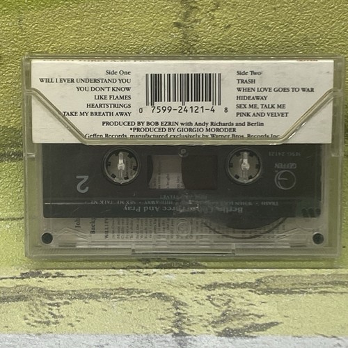 BERLIN - Count Three And Pray (Cassette, 1986, Geffen) M5G 24121 - Picture 3 of 6