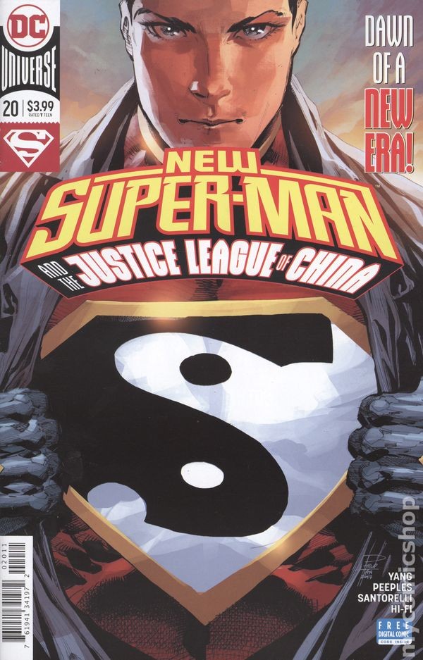 New Super Man #20A Tan FN 2018 Stock Image