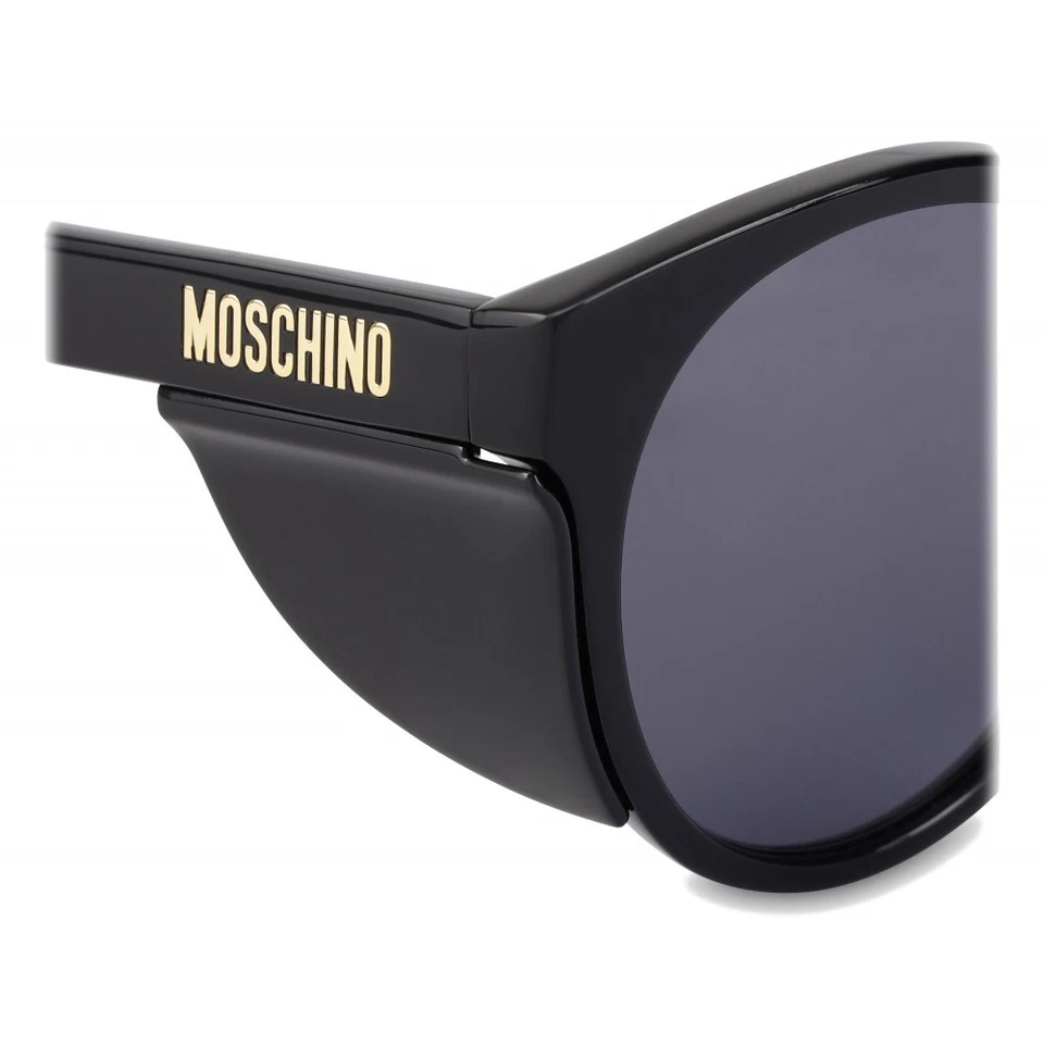 Gafas de sol Moschino Mos 017/S negras talla: 51-20-140 / 0807 (lente IR gris azul) Foto 4 de 4