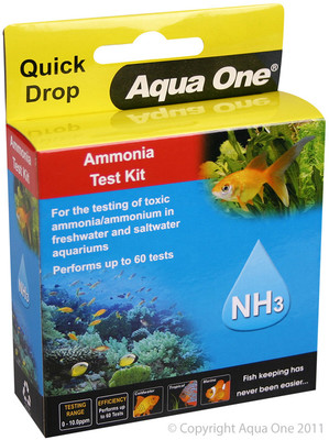 Aqua One A1-92056 Quick Drop Pho PO4 Test Kit Fish Tanks Fresh/Marine Aquariums