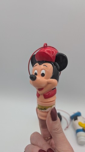 Set di 3 Topper Vintage 1976 Disney Candy Tube Topolino Pippo Paperino - Foto 6 di 12